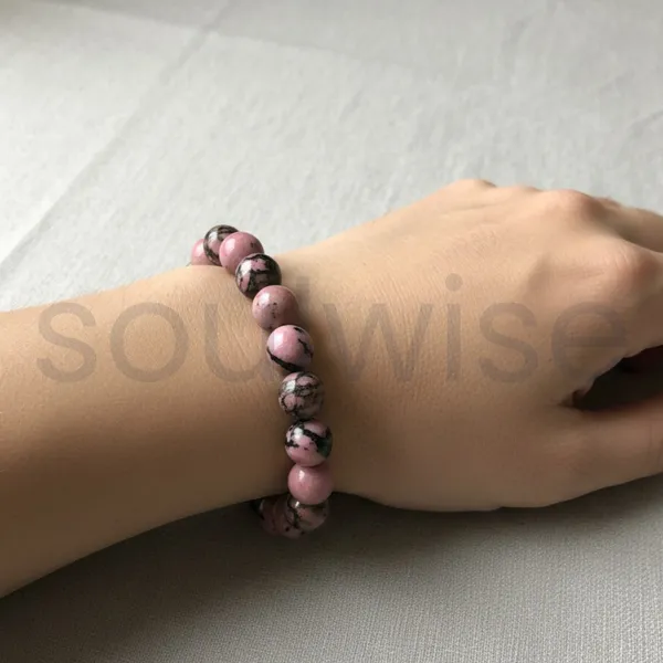 Rhodonite_Bracelet_10_Mm