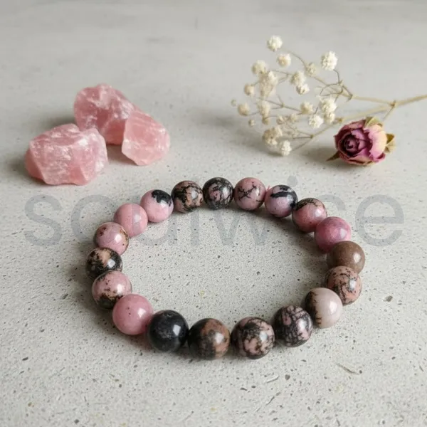Rhodonite_Bracelet_10_Mm
