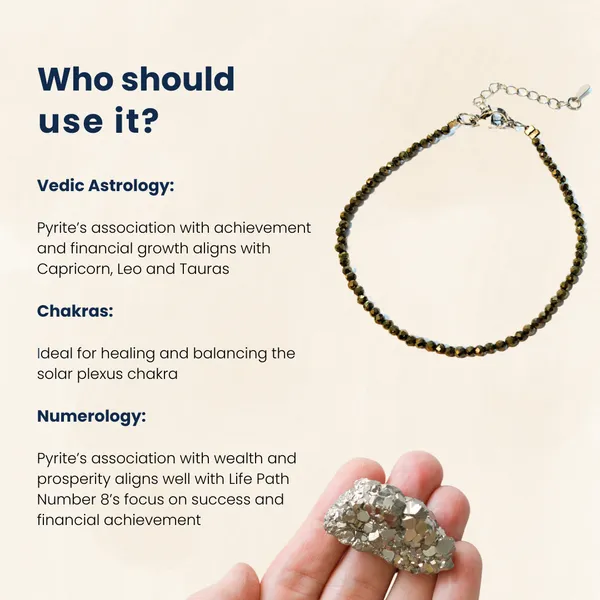 Pyrite_Faceted_Anklet