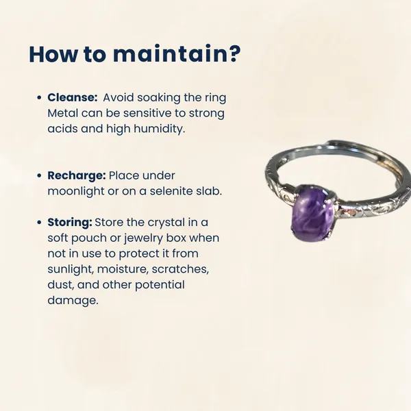 Charoite_Gemstone_Ring_Adjustable_Certified