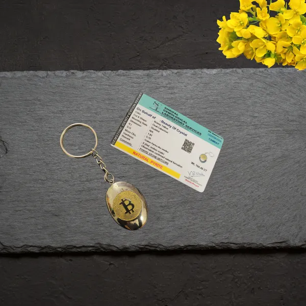 Bitcoin_Symbol_Pyrite_Keychain
