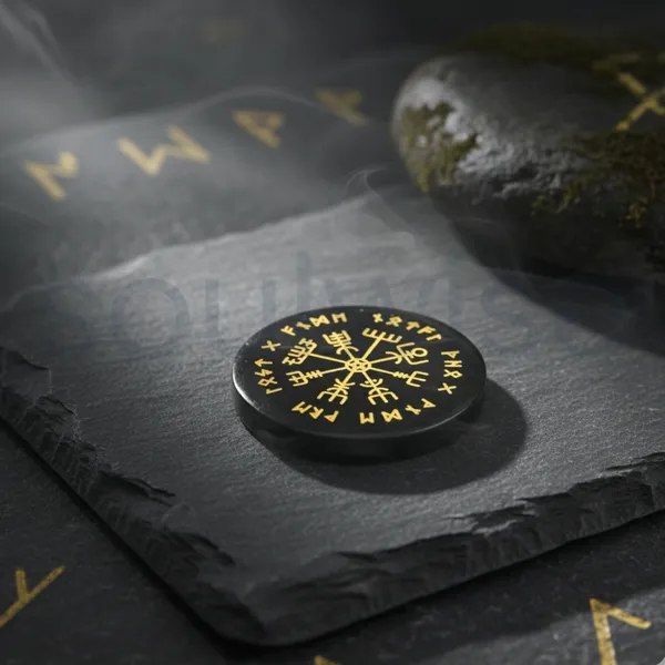 Vegvisir_Wayfinder_Black_Agate_Decorative_Runic_Compass_For_Protection_Guidance