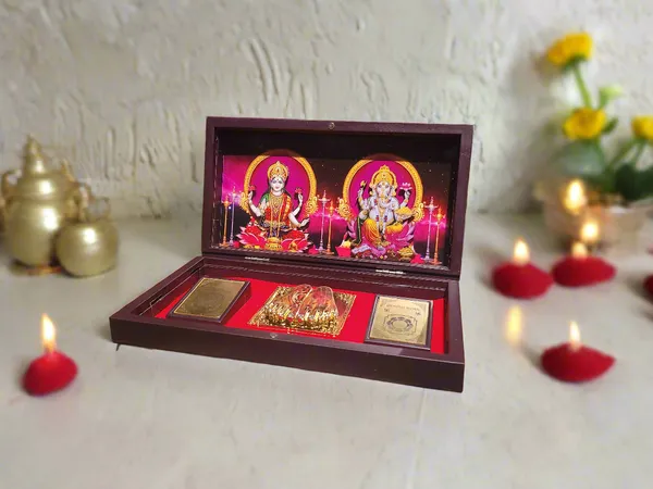 Diwali_Spiritual_Gift_Laxmi_Ganesha_Pocket_Temple_With_Laxmi_Yantra_Ganesh_Yantra_Charan_Gold_Plated_1_Piece_8_X5_Diwali_Gift_Home_Decor