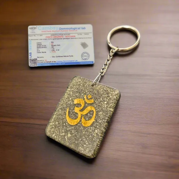 Pyrite_Wealth_Magnet_Keychain_Aum
