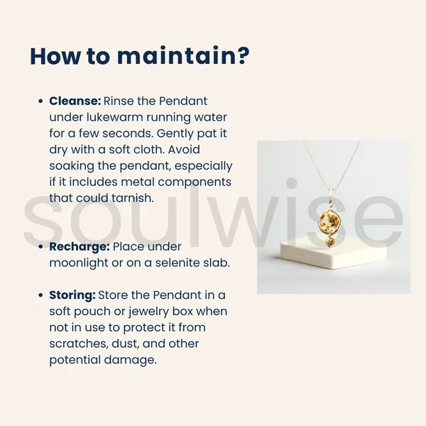 925_Silver_Round_Citrine_Pendant_Certified_Natural_Gemstone_Necklace_For_Wealth_Success_Positive_Energy