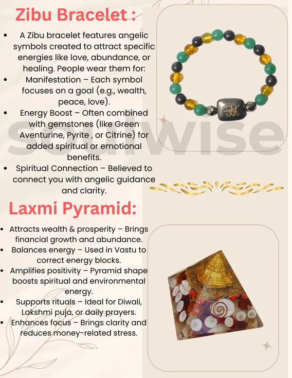 Deepwali_Gift_Combo_For_Brother_Zibu_Wealth_Bracelet_With_Certified_Pyrite_Green_Aventurine_Citrine_Crystals_8Mm_Laxmi_Pyramid_Combo