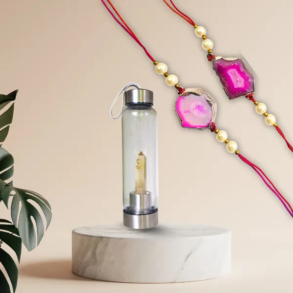 Rakhi_Gift_Hamper_For_Brother_Natural_Agate_Crystal_Rakhi_Band_With_Citrine_Crystal_Elixir_Water_Bottle_500_Ml_Spiritual_Healing_Wellness_Raksha_Bandhan_Combo_Pack_Of_1_Rakhi_Bottle