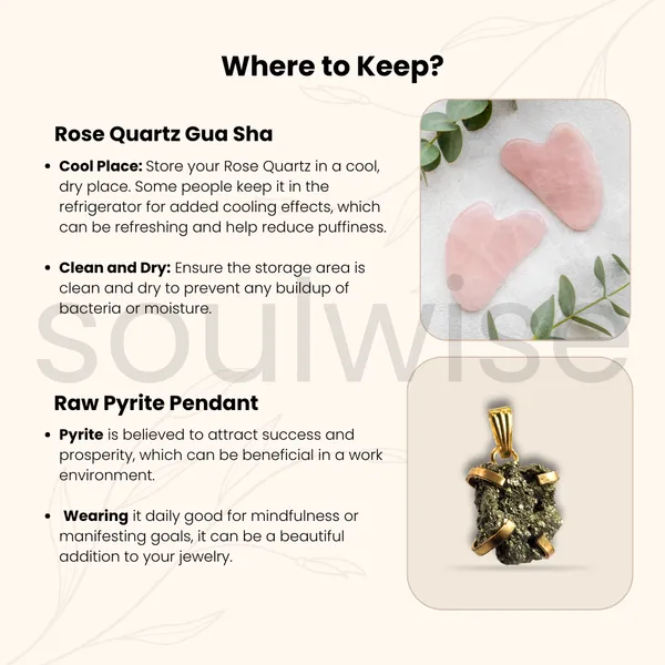 Valentine_Gift_Combo_Raw_Pyrite_Crystal_Pendant_Rose_Quartz_Gua_Sha_Set_For_Love_Glow_Wellness_Healing_Energy_Skincare_Gift_For_Sister_Women