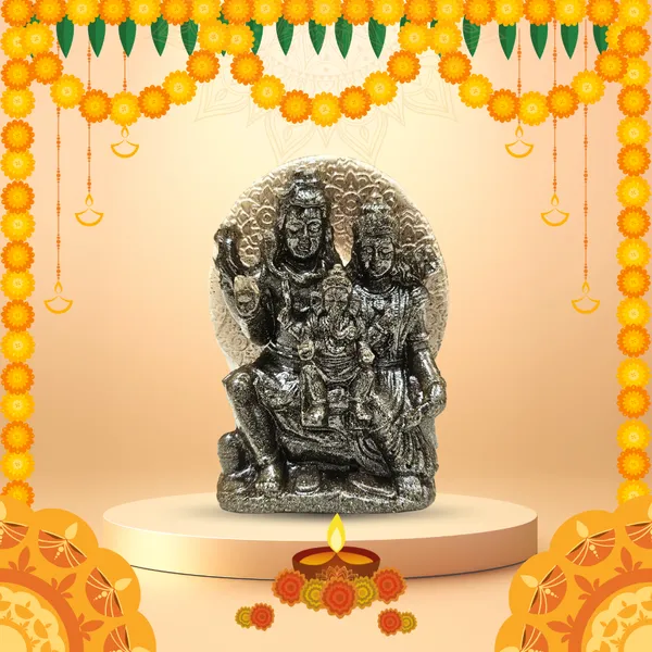 Soulwise_Divine_Family_Statue_Of_Lord_Shiva_Parvati_Ganesha_Pyrite_Shiva_Parivar_Idol
