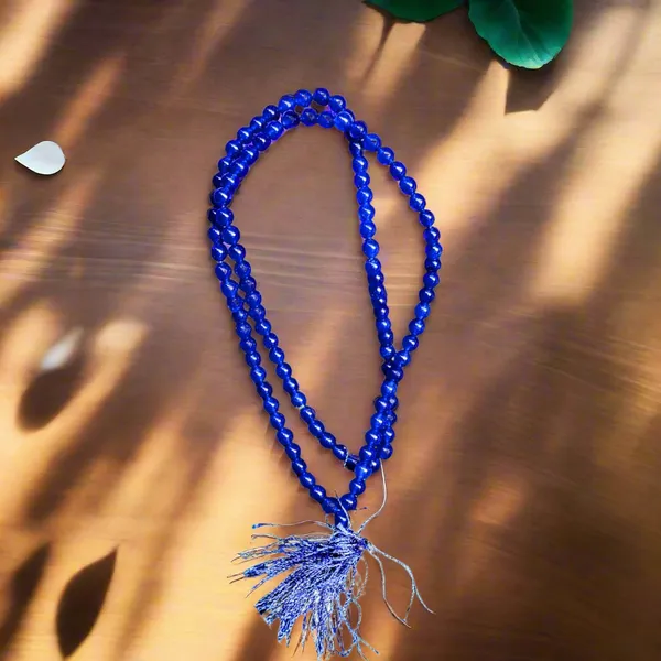 Soulwise_Blue_Agate_8Mm_Jaap_Mala_With_108_1_Beads_Natural_Healing_Crystal_For_Meditation_Chanting_Spiritual_Balance_Energy_Alignment