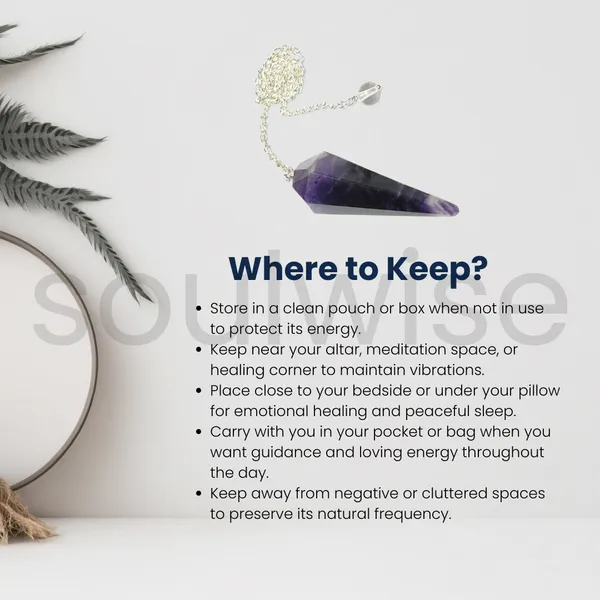 Amethyst_Dowsing_Pendulum_Natural_6_Facet_Crystal_For_Reiki_Chakra_Healing_Divination_Meditation_Includes_Chain_Pouch