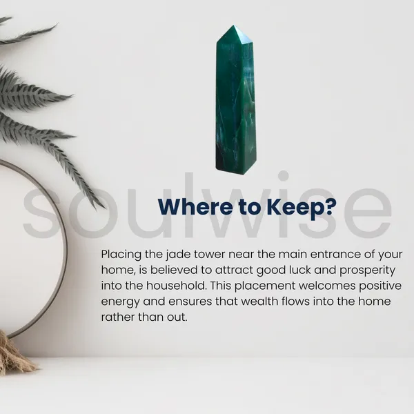 Soulwise_Certified_Natural_Jade_Tower_6_Inch_Feng_Shui_Crystal_Obelisk_450_500G_Green_Stone_Energy_Decor_For_Home_Office_Meditation_Healing