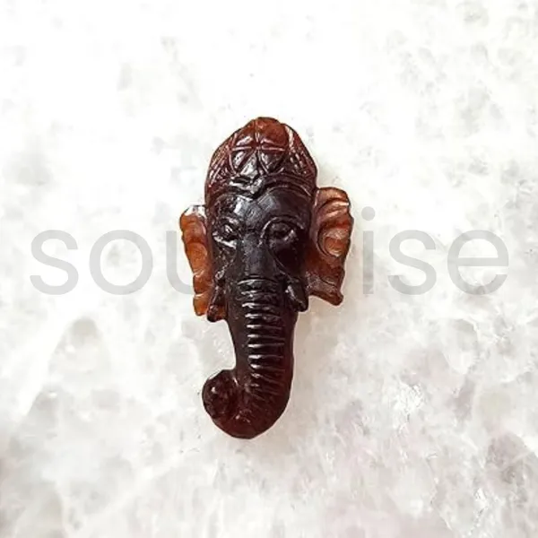 Gomedh_Ganesha_Head_Cabochon_37_Carats