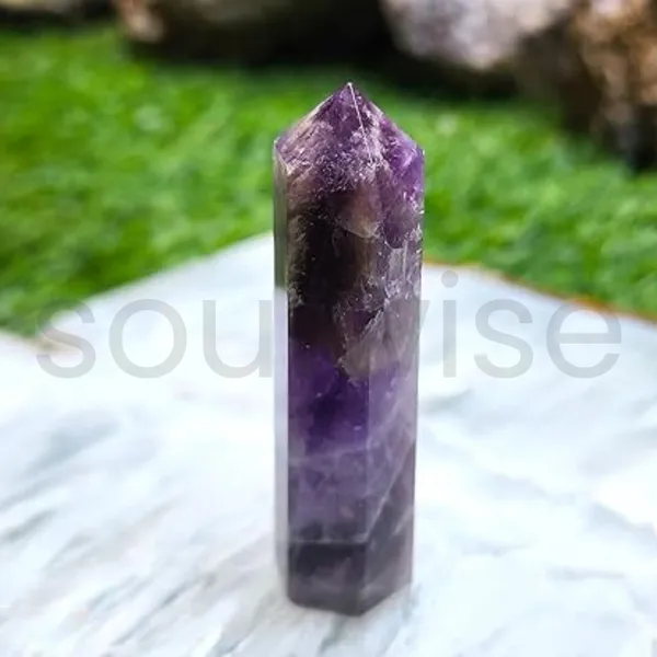 Amethyst_Crystal_Tower_Point_Natural_Healing_Stone_For_Meditation_Reiki_Energy_Chakra_Balancing_Home_Decor_Polished_Purple_Quartz_Generator_3_4_Inch