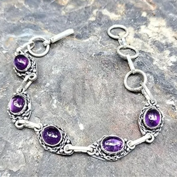 Amethyst_Crystal_Embedded_Healing_Bracelet_Natural_Gemstone_Energy_Bracelet_For_Meditation_Stress_Relief_Chakra_Balancing