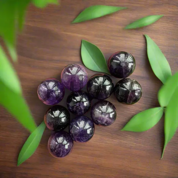 Soulwise_Natural_Amethyst_Gemstone_Spheres_Set_Of_10_Mini_For_Reiki_Healing_Vastu_Meditation_Home_Decor