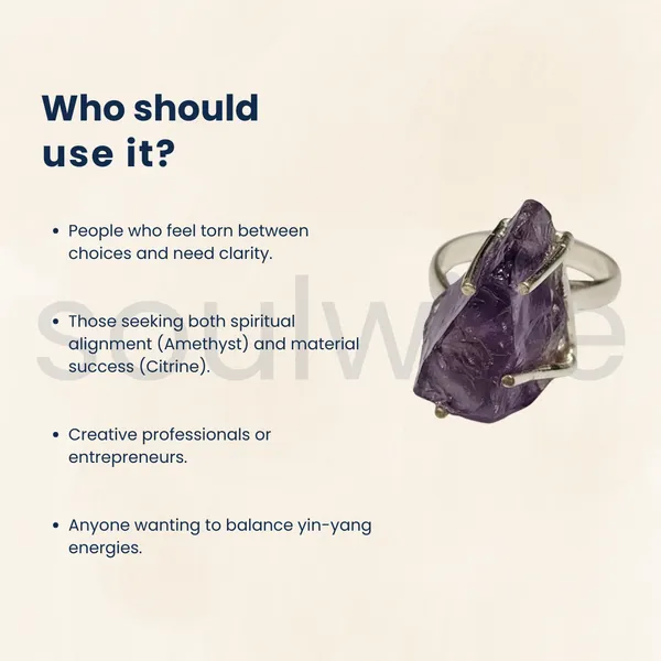 Raw_Amethyst_Crystal_Ring_Natural_Uncut_Stone_In_92_5_Silver_Adjustable_Handmade_Ring_Healing_Crystal_Jewelry_For_Women_Men