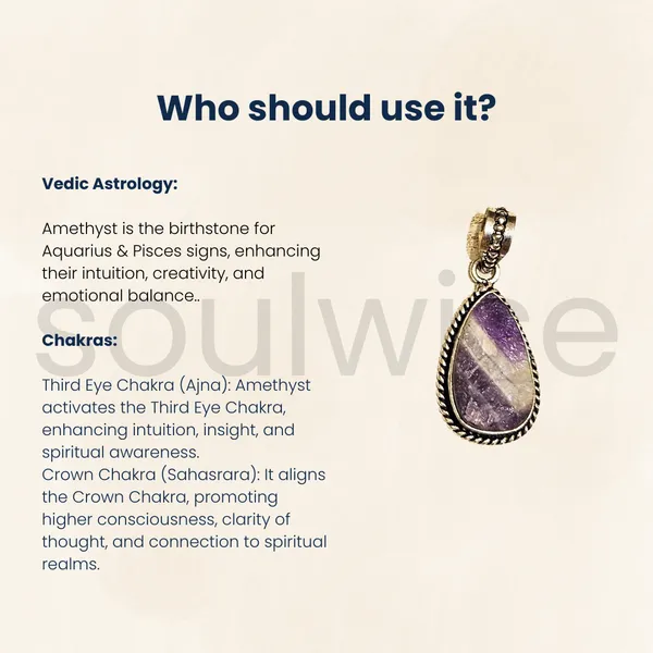 Raw_Chevron_Amethyst_Teardrop_Pendant_Natural_Rough_Cut_Purple_White_Quartz_Crystal_Necklace_For_Healing_Intuition_Spiritual_Balance