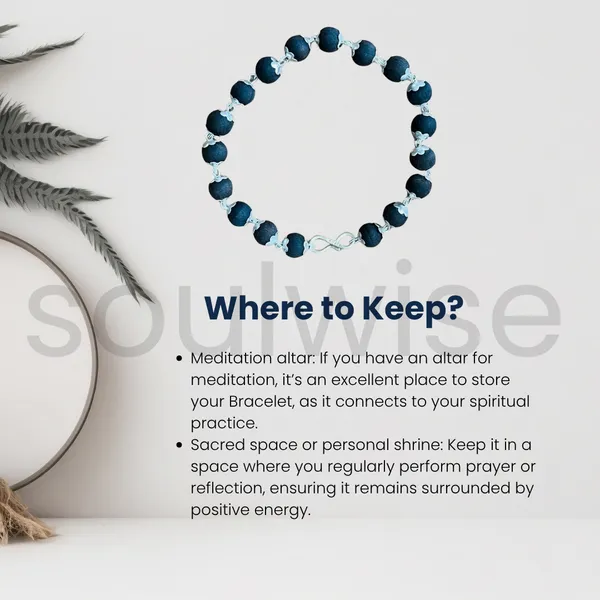 Karungali_Bracelet_Unisex_8Mm_Natural_Ebony_Wood_Beads_Silver_Plated_Caps_Siddha_Spiritual_Protection_Bracelet