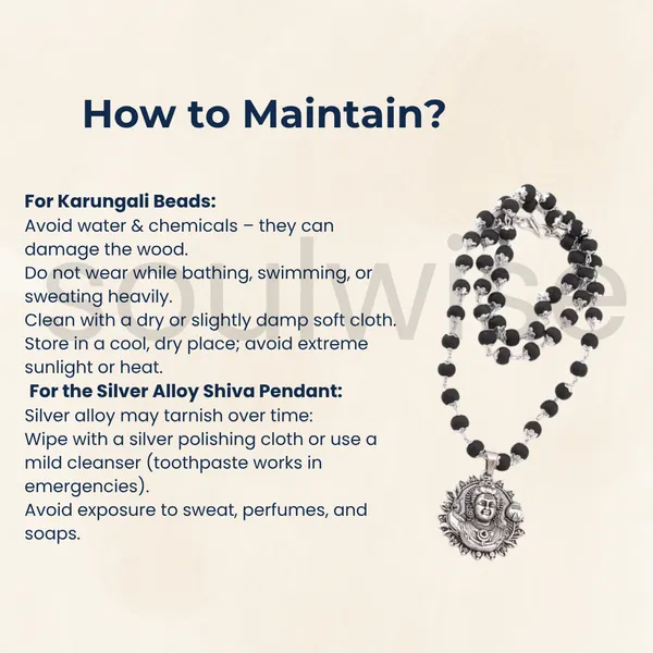 Karungali_Mala_With_Lord_Shiva_Pendant_Handmade_Ebony_Wood_Beads_Necklace_With_Silver_Alloy_Pendant_For_Men_Women_Spiritual_Protective_Devotional_Wear