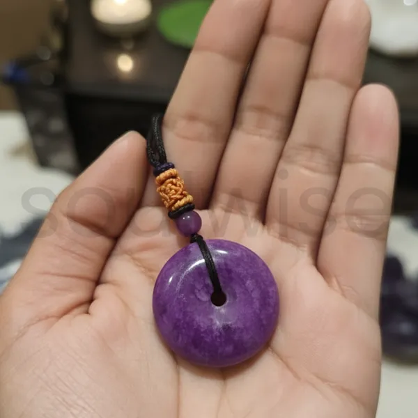 Sugilite_Donut_Pendant_With_Black_Cord_Natural_Handcrafted_Crystal_Necklace_For_Protection_Spiritual_Growth_Positive_Energy