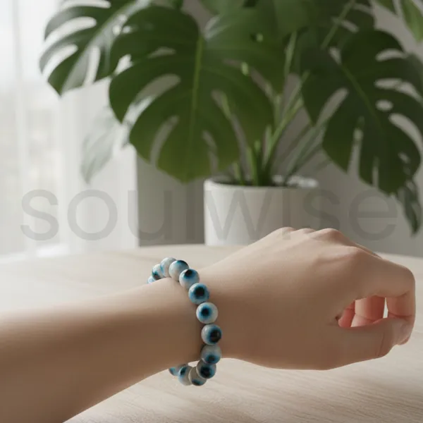 Original_Aragonite_Evil_Eye_Bracelet_10Mm_Natural_Crystal_Beads_For_Protection_Grounding