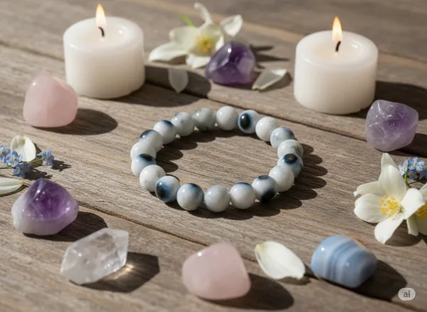 Original_Aragonite_Evil_Eye_Bracelet_10Mm_Natural_Crystal_Beads_For_Protection_Grounding