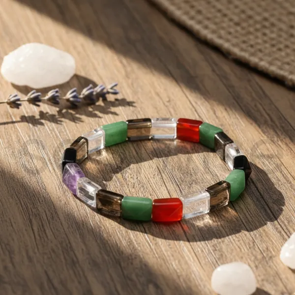Seven_Chakramini_Pyramid_Bracelet_Natural_Healing_Crystal_Beads_For_Energy_Balance_Meditation_Reiki_And_Spiritual_Wellness
