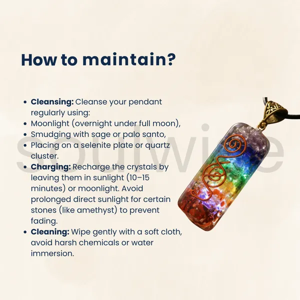 7_Chakra_Rainbow_Layered_Orgone_Pendant_Necklace_Energy_Healing_Crystal_For_Protection_Spiritual_Alignment_Chakra_Balancing_Unisex
