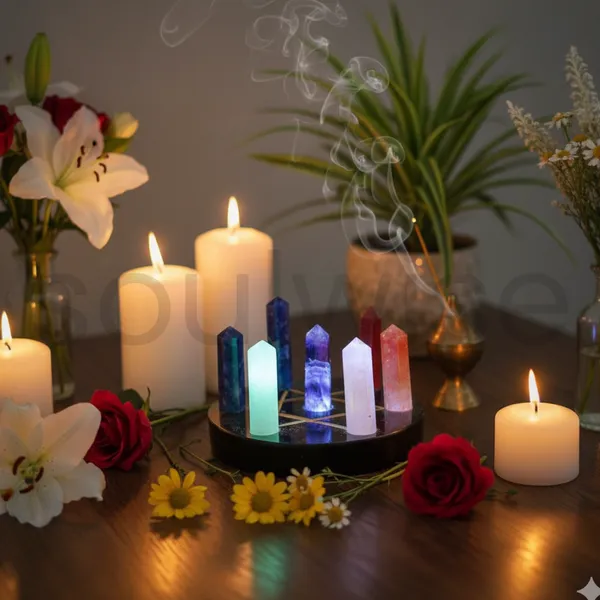 7_Chakra_Sacred_Geometry_Crystal_Set_Natural_Healing_Stones_With_Pentagram_Base
