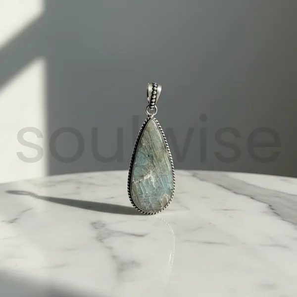 Raw_Labradorite_Teardrop_Pendant_Natural_Healing_Crystal_Necklace_In_Sterling_Silver_For_Protection_Intuition_Spiritual_Growth