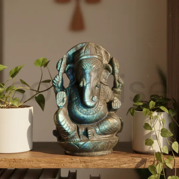 Labradorite_Ganesha_Hand_Carved_Crystal_Idol_818G_Spiritual_Decor_Protection_Home_Altar_Office_Desk_Gift_For_Crystal_Lovers