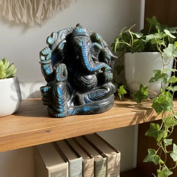 Labradorite_Ganesha_Hand_Carved_Crystal_Idol_1_640G_Spiritual_Decor_Meditation