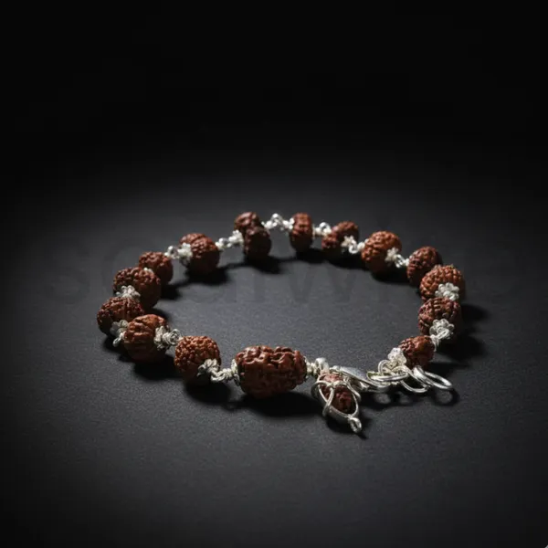 1_To_14_Mukhi_Sarv_Siddha_Rudraksha_Bracelet_In_Pure_Silver_Natural_Multi_Face_Rudraksha_For_Spiritual_Growth_Protection_Positivity_Energized_Blessed