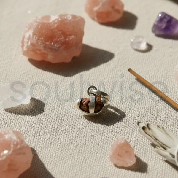 1_Mukhi_Indonesian_Rudraksha_Silver_Pendant_Without_Chain_Certified_Natural_Ek_Mukhi_Rudraksha_For_Spiritual_Awakening_Focus_Divine_Connection