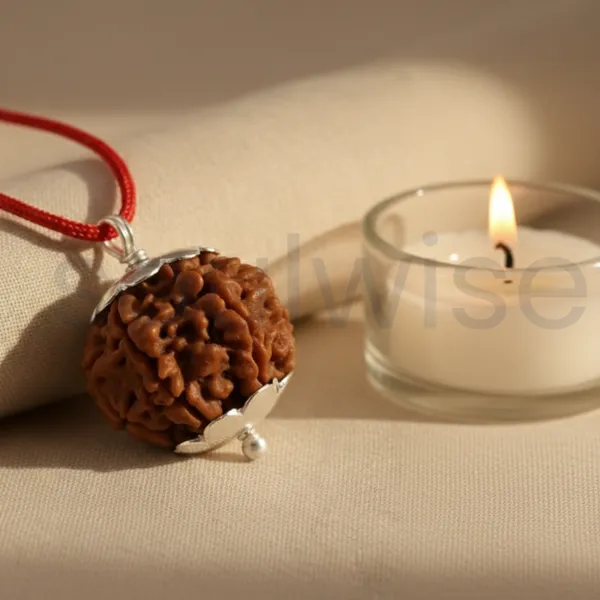 9_Mukhi_Indonesian_Rudraksha_Silver_Pendant_Certified_Natural_Bead_For_Strength_Protection_Positive_Energy