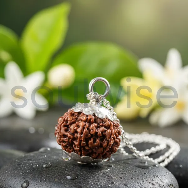 7_Mukhi_Rudraksha_Silver_Pendant_Certified_Nepalese_Origin_Bead_For_Wealth_Success_Positive_Energy