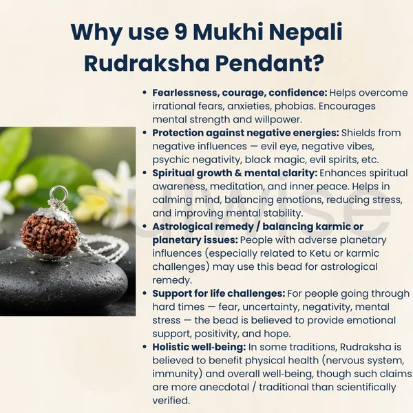 9_Mukhi_Nepali_Rudraksha_Silver_Pendant_Certified_Nav_Mukhi_Bead_For_Strength_Protection_Positive_Energy_Divine_Durga_Blessings
