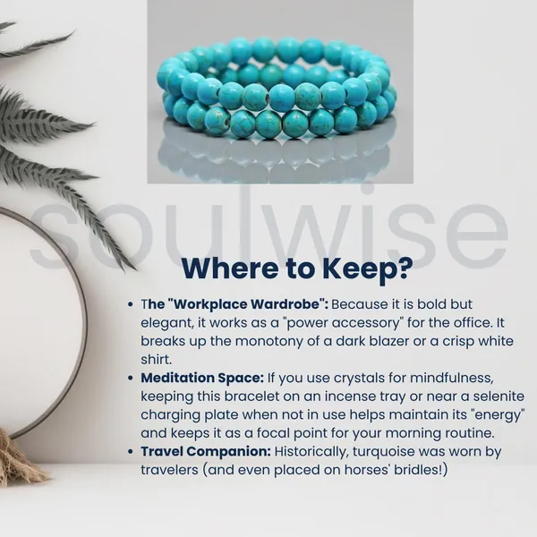 Turquoise_8Mm_Bead_Bracelet_Natural_Turquoise_Crystal_For_Protection_Communication_Positive_Energy_Ocean_Spirit_Harmony_Bracelet