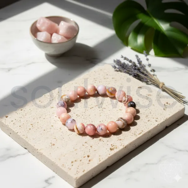 Pink_Opal_10Mm_Crystal_Beaded_Bracelet_For_Men_Women_Natural_Stone_For_Emotional_Healing_Love_Heart_Chakra_Balance