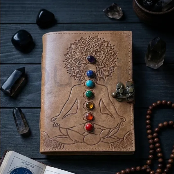 Manifestation_Journal_Leather_Bound_Diary_With_Seven_Chakra_Crystal_Lock_Closure