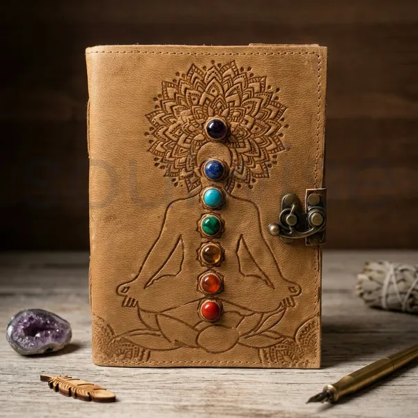 Manifestation_Journal_Leather_Bound_Diary_With_Seven_Chakra_Crystal_Lock_Closure