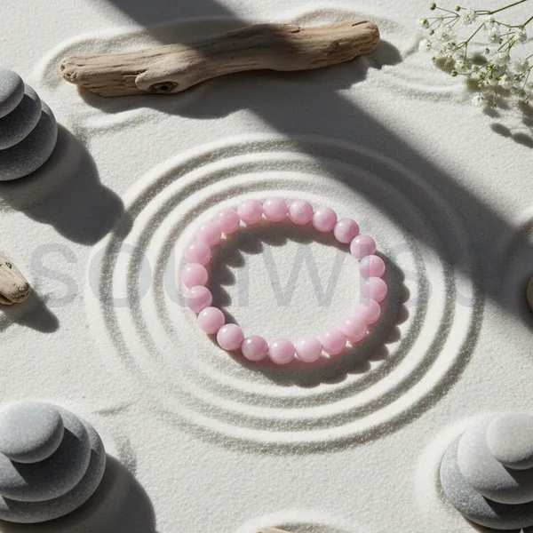 Kunzite_Bracelet_8Mm_Natural_Healing_Crystal_Beads_For_Love_Peace_Compassion_Emotional_Blockage_Clearing_Unisex