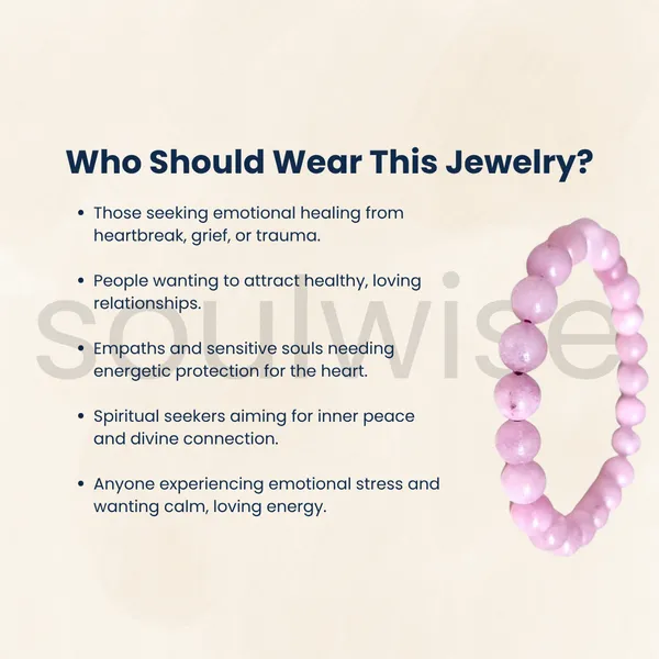 Kunzite_Bracelet_8Mm_Natural_Healing_Crystal_Beads_For_Love_Peace_Compassion_Emotional_Blockage_Clearing_Unisex