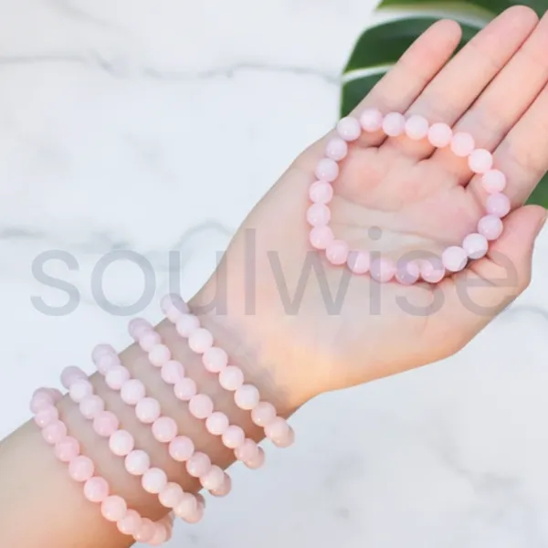 Natural_Rose_Quartz_8Mm_Beaded_Bracelet_For_Love_Relationship_And_Harmony_For_Men_Women
