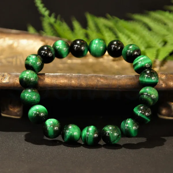 Green_Tiger_Eye_Bracelet_10Mm_Natural_Stretch_Crystal_Beads_For_Protection_Confidence_Positive_Energy_Unisex_Healing_Stone