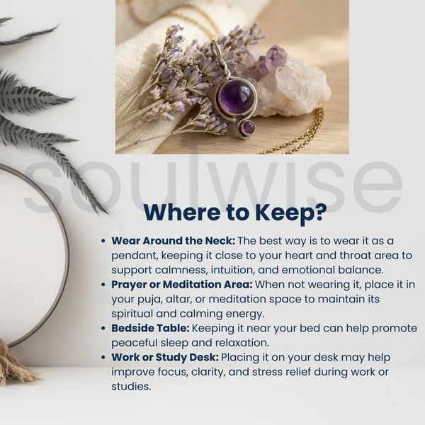 925_Silver_Round_Amethyst_Pendant_Certified_Natural_Gemstone_Necklace_For_Calm_Protection_Spiritual_Balance