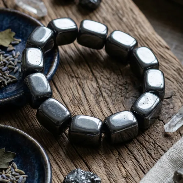 Hematite_Tumble_Bracelet_Certified_Natural_Aaa_Quality_Crystal_For_Grounding_Protection_Chakra_Balancing_Reiki_Healing_Bracelet