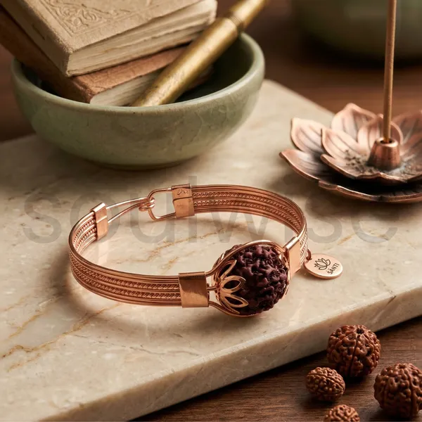 5_Mukhi_Nepali_Rudraksha_Copper_Openable_Bracelet_For_Transformation_Courage_And_Positive_Energy_Authentic_Design