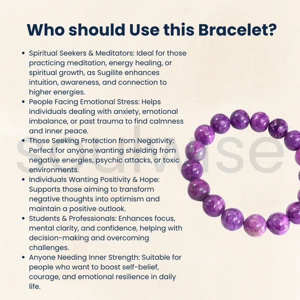 Sugilite_Round_Bead_10Mm_Healing_Balance_Meditation_Bracelet